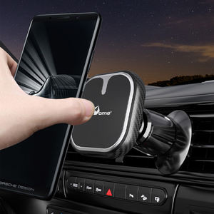 Soporte para teléfono con ventilación de aire portátil negro de la Soporte para teléfono móvil nuevo Soporte para coche Soporte para teléfono multifunción - Product Image 6
