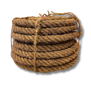 Eco-Friendly Handmade <b>Coconut</b> TWINE TWISTED ROPE / PALM <b>MAT</b> Jute Rope Fishing Rope 100-200mm From Vietnam Strong and Versatile - Product Image 1