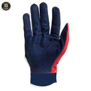 Gants de frappeur de baseball à sangle de poignet réglable à vendre Gants de frappeur de baseball en cuir PU pour adultes - Product Image 3