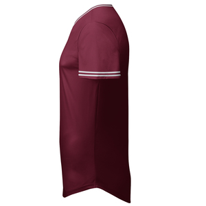 เสื้อเบสบอล หมวกเบสบอล เสื้อยืด OEM แบบกำหนดเอง ผ้าฝ้าย 100% แห้งเร็ว ต้านเชื้อแบคทีเรีย ระบายอากาศได้ดี ทุกฤดูกาล ขายส่ง เสื้อเบสบอลสำหรับทุกเพศ - Product Image 3