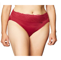 Culottes sexy pour femmes, coupe haute, en tricot, unies, sans coutures, respirantes, en tissu écologique, personnalisables ODM, avec ceinture en U lisse et confortable