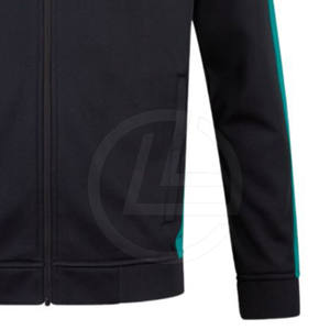 Veste de rugby classique pour hommes avec rayures audacieuses et col montant pour veste de rugby pour hommes d'appel sportif - Product Image 3