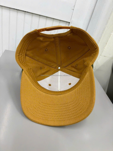 OEM Custom logo Baseball <b>Caps</b> Curved Brim a Frame Baseball Hat 5 Panel <b>Flat</b> Embroidery logo Two Tone Baseball <b>Cap</b> - Product Image 4