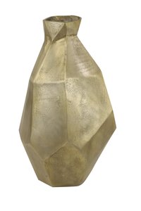 Caliente y atractivo calidad superior chapado en oro Mesa uso florero de lujo en relieve diseño sala de estar decoración florero para la venta - Product Image 3