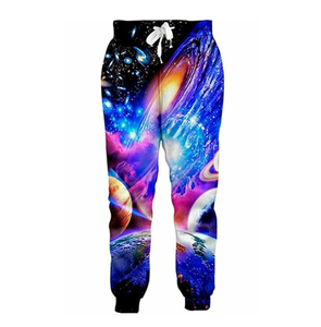 Pantalones Deportivos Transpirables Sublimados en Varios Colores, Estilo Hip Hop, Ropa Deportiva Informal Unisex, Ligeros, con Cierre de Cordón - Product Image 4