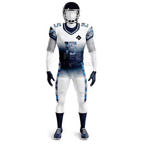 Uniformes de Fútbol Americano Cómodos y Transpirables para Hombre, Conjuntos Personalizados de Manga Corta de Secado Rápido, Más Vendidos - Product Image 2