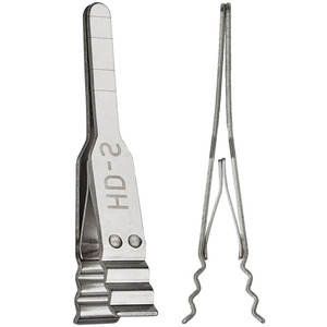 Micro VESSEL Pince simple et double Pince Acland Acier Ce Opération chirurgicale PK 3 ans Clip manuel pour artère veineuse - Product Image 1