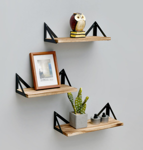 Classy gỗ hạt nổi Kệ thiết kế mới trang trí Nội Thất Tường lưu trữ siêu thị kệ để trưng bày và lưu trữ - Product Image 2