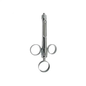 Jeringas de Anestesia Manuales para Instrumentos Dentales, Jeringa de Inyección y Aspiración de Acero Inoxidable - Product Image 3