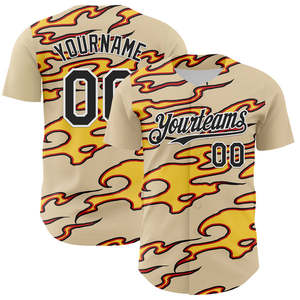 Jersey de béisbol de primera calidad, venta al por mayor, auténtico pedido personalizado a granel, ajuste transpirable, material duradero que absorbe la humedad, material de secado rápido - Product Image 1