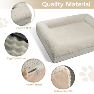 Lager Schneller Versand Ortho pä discher Schaum Haustier bett für Hunde Bequemes und unterstützen des Bett - Product Image 4