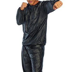 Unisex High Quality PVC <b>Sauna</b> Suits Customizable Logo Plus Size for Workouts and <b>Home</b> Use Hot Sale for Weight Loss - Product Image 5