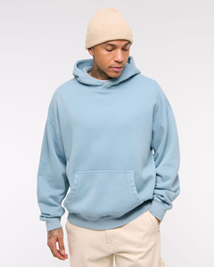 Sweat à capuche 100% coton de qualité supérieure fabriqué sur mesure Matériau respirant Bas quantité minimale de commande Meilleur fournisseur Sweat à capuche basique en coton mélangé - Product Image 2