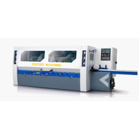 Raboteuse quatre faces pour cadre de porte en bois PM-SB5-180, machine de fraisage/formage/moulage du bois à moteur haute productivité 10kW