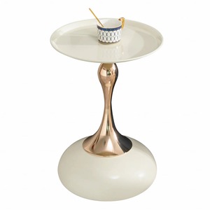 Table basse moderne en fer forgé écologique, petite taille, pour salon et chambres à coucher, idéale pour les petits espaces domestiques - Product Image 1