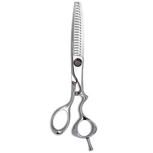 Ciseaux amincissants professionnels finition polonaise en acier inoxydable coiffeur ciseaux amincissants avec vis fantaisie et repose-doigt - Product Image 6