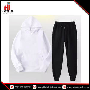 Ensemble Survêtement Homme Automne Hiver, Survêtement de Sport Décontracté à Capuche 2 Pièces (Sweat à Capuche + Pantalon) pour Hommes - Product Image 4