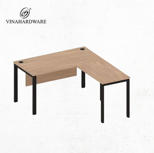 โต๊ะเหล็กใส่คอมพิวเตอร์เก้าอี้สบายเฟอร์นิเจอร์สำนักงานรูปตัวแอลทันสมัยทนทาน - Product Image 2