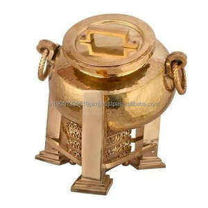 Wholesale Used <b>Food</b> <b>Warmer</b> Stainless Steel Chaffing Dishes Round <b>Buffet</b> Chaffing Dishes for Catering Stainless Steel From India - Product Image 2