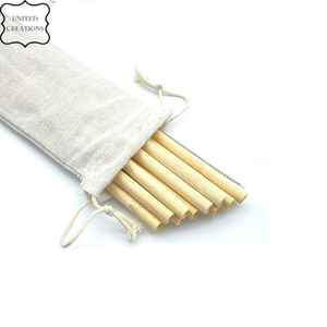 Eco-Friendly <b>Reusable</b> Natural Bamboo Drinking <b>Straws</b> Biodegradable Disposable Wood <b>Straw</b> - Product Image 2