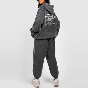 Women <b>Tracksuit</b> <b>Polyester</b> Track Suit Wholesale Jogging Suits Women Logo Hoodie <b>Polyester</b> <b>Tracksuit</b> for Women - Product Image 2