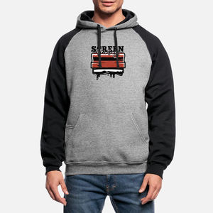 Ventes directes usine – Nouveaux sweats à capuche slim fit décontractés pour homme, style hiver, 100 % coton molletonné respirant, motif uni, impression sérigraphique - Product Image 1