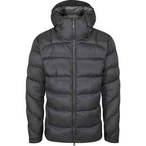 Veste d'hiver pour homme, d'extérieur, avec isolation 800 Fill, col montant, coupe ample, résistante aux déchirures, lettrage frontal, style urbain - Product Image 1