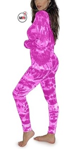 Conjunto de pijama térmico de dos piezas sólido para mujer de CottonMRI Group, Calzoncillos largos de algodón personalizables de secado rápido transpirables para mujer - Product Image 4