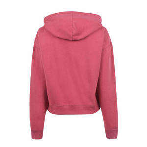 Sudadera Corta de Invierno Personalizada para Mujer, Estilo Vintage, Manga Larga, Tela Dobby, Antiarrugas, Forro Delantero, Estilo Casual Urbano - Product Image 2