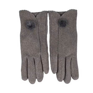 Gants en laine pour hommes, gants thermiques d'hiver, doux, pour l'extérieur, gants en laine pour hommes, gants d'hiver chauds en tricot pour l'extérieur - Product Image 1