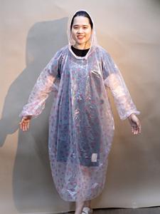 Wholesale Colorful Single Person Usage Low MOQ Disposable Temporary <b>Raincoat</b> PE Plastic Best Seller Origin From Vietnam - Product Image 6