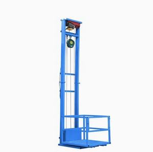 Plataforma Elevadora Hidráulica de Alta Calidad y Gran Demanda, Montada en la Pared, con Riel Guía Hidráulico de 390 Pulgadas, para Elevación de Mercancías - Product Image 1