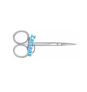 Tijeras dentales de goma de acero inoxidable de 10,5 cm de alta calidad, fabricante de instrumentos quirúrgicos manuales 801 - Product Image 4