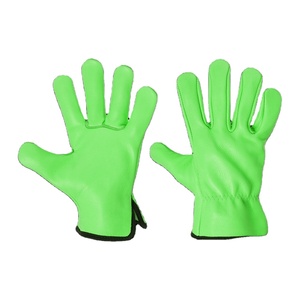 Guantes de Trabajo de Cuero de Cabra de Alta Resistencia, Guantes de Protección Personal Resistentes a la Abrasión para Jardinería - Product Image 6