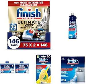 Pastillas para Lavavajillas Finish Quantum Infinity Shine, 100 Unidades, Aroma Limón, Pastillas Detergentes con Poderosa Limpieza y Brillo - Product Image 2