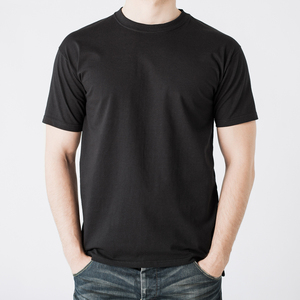 T-shirt décontracté pour homme en coton mélangé, style quotidien, grande taille, couleur personnalisée, design OEM, vêtements surdimensionnés, fabriqué au Bangladesh - Product Image 3