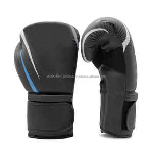 Meilleur prix personnalisé gants de boxe avec sangle en cuir de vachette imperméable Muaythai MMA gants d'entraînement en cuir/Pu pour l'extérieur - Product Image 2