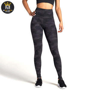 2025 Custom Colorful Quick Dry Comfortable <b>Women</b> Camouflage Workout Wholesale Training Fitness Sublimation <b>Leggings</b> - Product Image 1