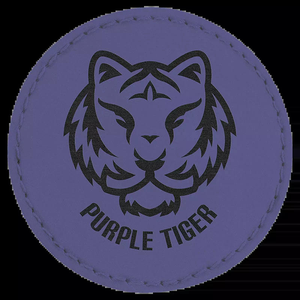 Real Leather Patch With Metallic Foil Print <b>for</b> Street Style Jackets Custom Leather Patch With Heat Press Backing <b>For</b> Fashion - Product Image 6