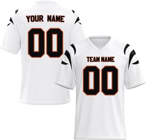 Maillots de football américain personnalisés de haute qualité OEM tissu de maille en polyester respirant séchage rapide vente en gros de haute qualité grande taille - Product Image 3
