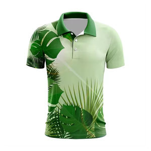 Polo de pesca de camuflaje sublimado, polo deportivo de pesca, camisas para hombre, Polo de poliéster personalizado de algodón para hombre - Product Image 4