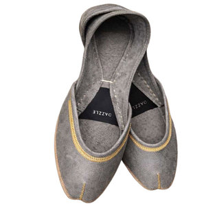 Chaussures Khussa pour femmes de haute qualité, antidérapantes, semelle en cuir, doublure en velours - Fabrication professionnelle, personnalisable, étiquette privée, vente en gros - Product Image 1