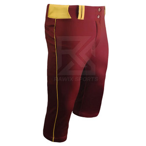 Pantalons de baseball de sport à vendre Pantalons de baseball et de softball de haute qualité Respirants - Product Image 3