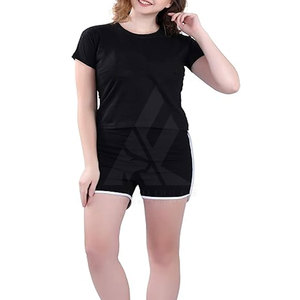 เสื้อเชิ้ตและกางเกงขาสั้นสำหรับผู้หญิงเสื้อและกางเกงขาสั้น - Product Image 2