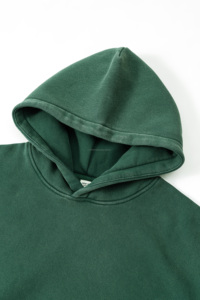 Sudadera con Capucha de Estilo Vintage Lavada al Ácido para Hombre, con Logotipo Personalizado, Nueva Llegada 2024, Talla Grande - Product Image 2