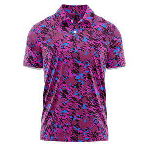 Golf corto personalizado para hombre ODM para camisetas de alto rendimiento antiarrugas estampado de secado rápido botón informal multicolor al por mayor - Product Image 5