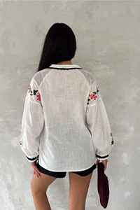 Nouvel arrivage de vêtements bohèmes de qualité supérieure avec broderie ukrainienne Vyshyvanka Designs robes en lin avec glands manches longues casual - Product Image 3