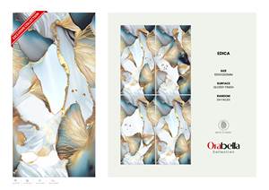 Carreaux en porcelaine brillante sans fin doré 600x1200 Grand format 24x48 Carreaux de sol et de mur polis de qualité supérieure Designs de qualité d'exportation - Product Image 2