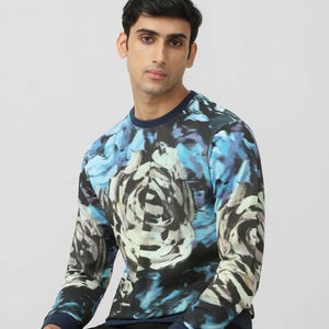 Precio barato sudaderas de algodón de manga larga para hombres pulóver Sudadera de cuello redondo en blanco sudadera con logotipo personalizado para hombres - Product Image 3