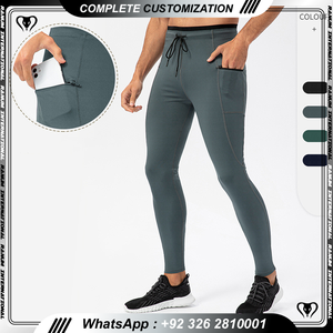 Pantalon de compression imprimé de conception personnalisée entièrement sublimé Spats Collants de grappling Jiu Jitsu pour hommes Leggings en coton BJJ Gym Running - Product Image 5